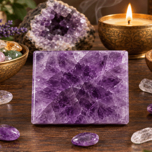 Amethyst Crystal Slab